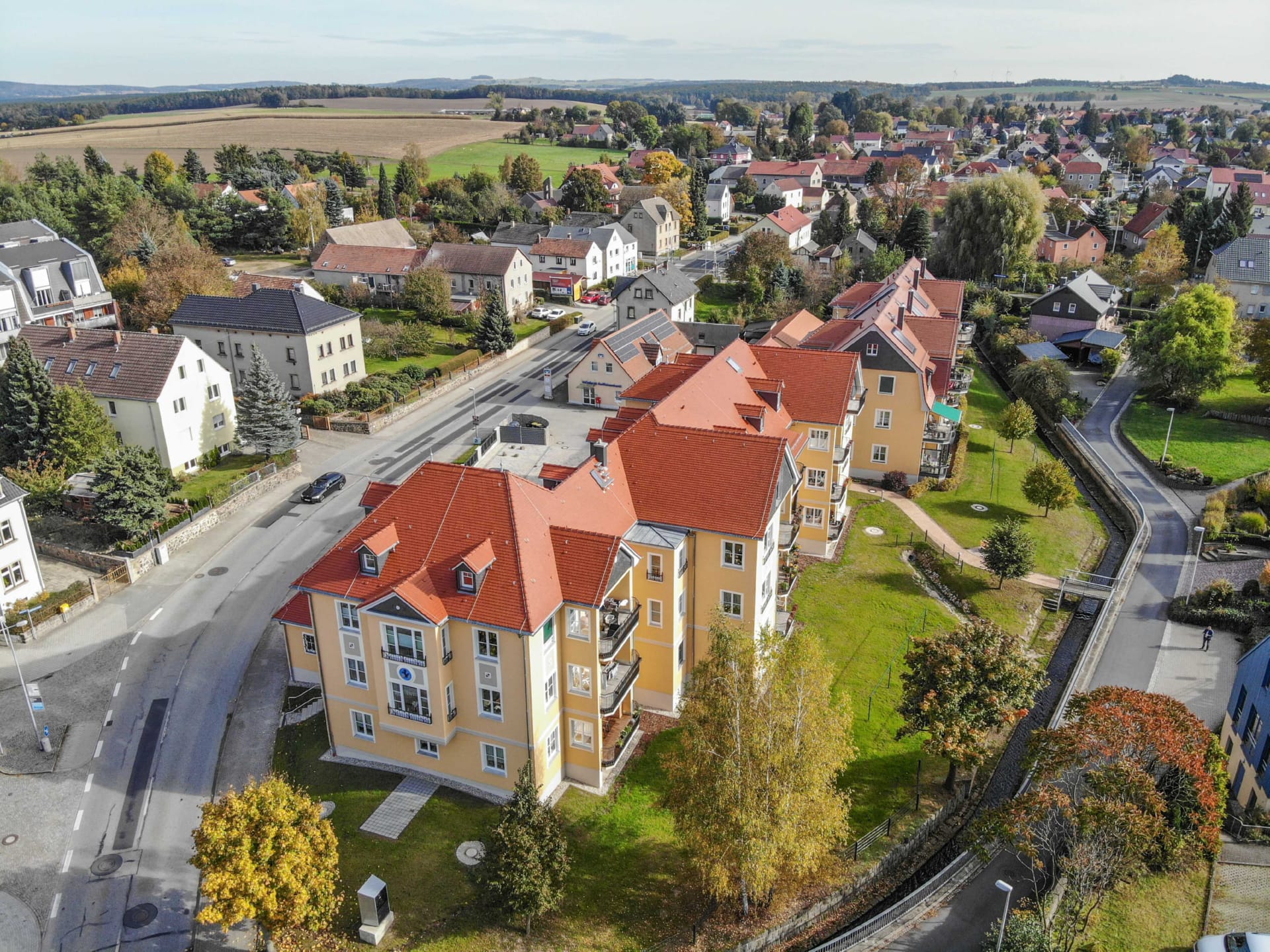 Ottendorf-Okrilla, Neubau von Mehrfamilienhäusern mit 26 Wohneinheiten, Bauabschnitt 2020-2021
