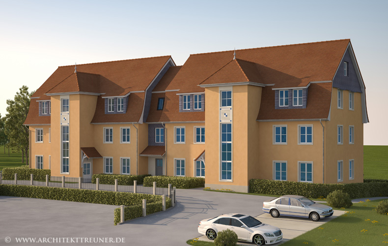 Ottendorf-Okrilla Neubau von Mehrgenerationenhäusern